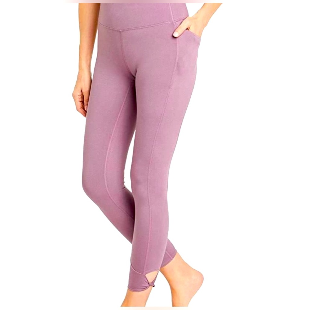 All in Motion Women's Simplicity Twist High-Rise Leggings Lilac